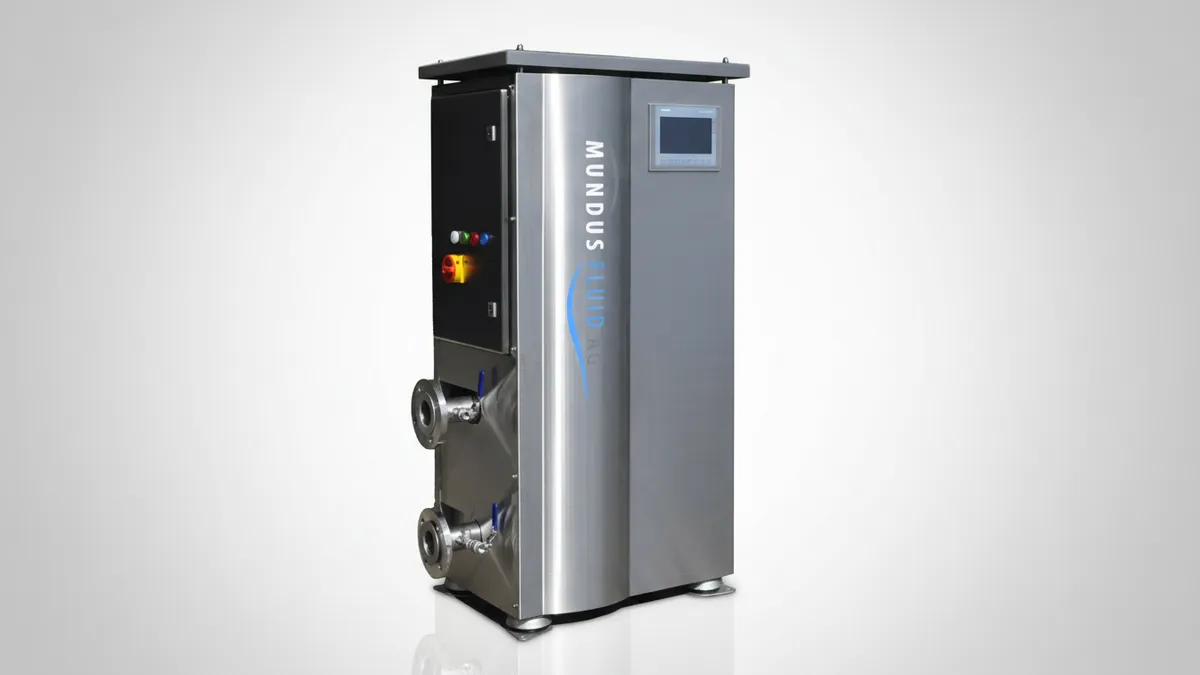 DW100-01 UV-desinfectiesysteem – 2-10 m³/h, UV-lampen, aansluiting